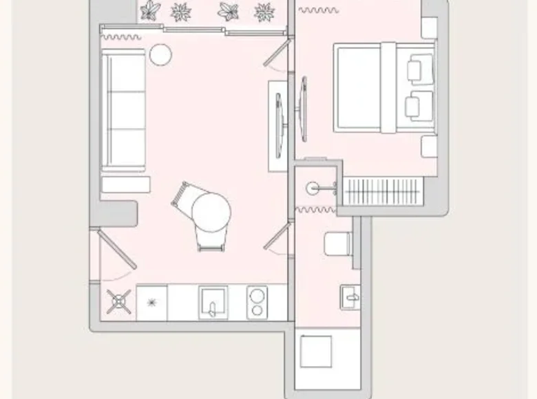 Wohnung 1 zimmer 45 m² Municipality of Kallithea, Griechenland