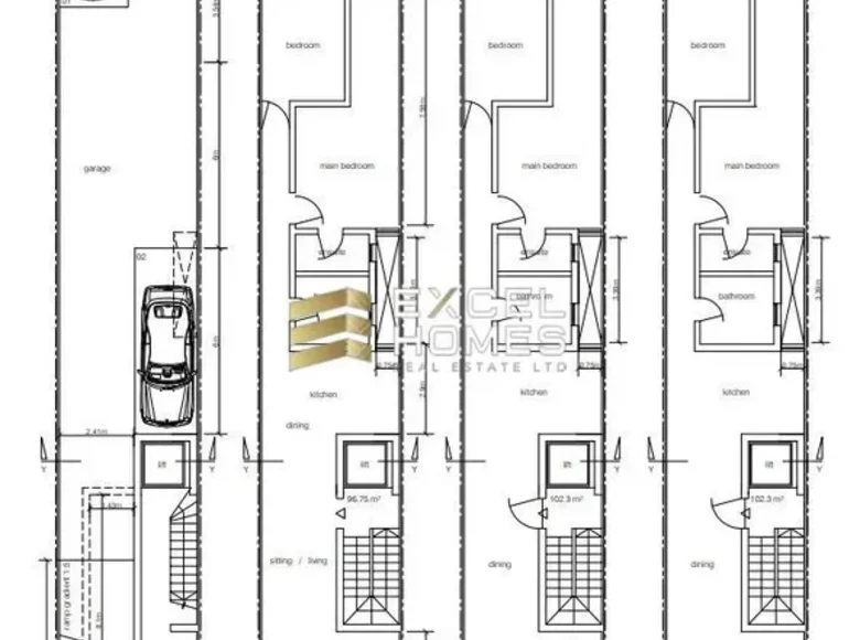 Appartement 2 chambres  Saint Pauls Bay, Malte