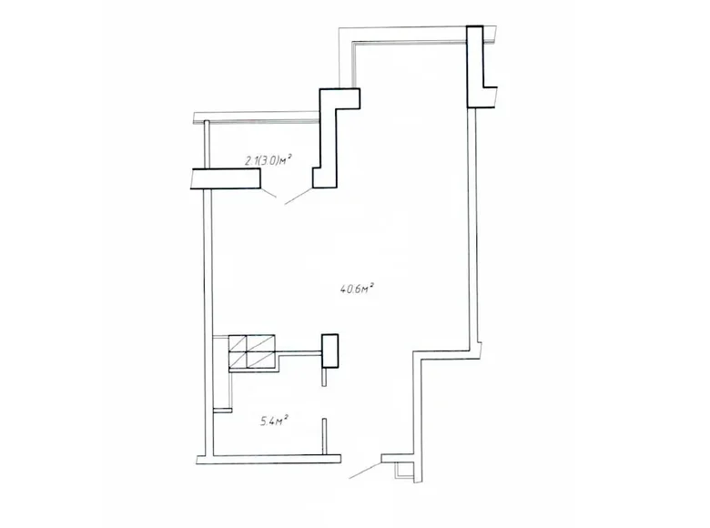 Apartamento 1 habitación 48 m² Minsk, Belarús