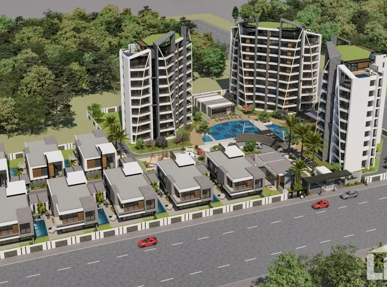 Duplex 2 rooms 88 m² Kepez, Turkey