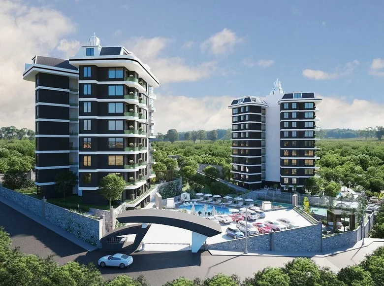 2 bedroom apartment 110 m² Demirtaş, Turkey