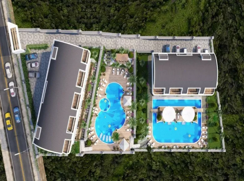 Apartamento 1 habitacion 46 m² Muratpasa, Turquía