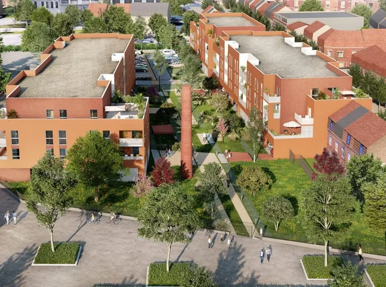 Mieszkanie 4 pokoi 80 m² Roubaix, Francja