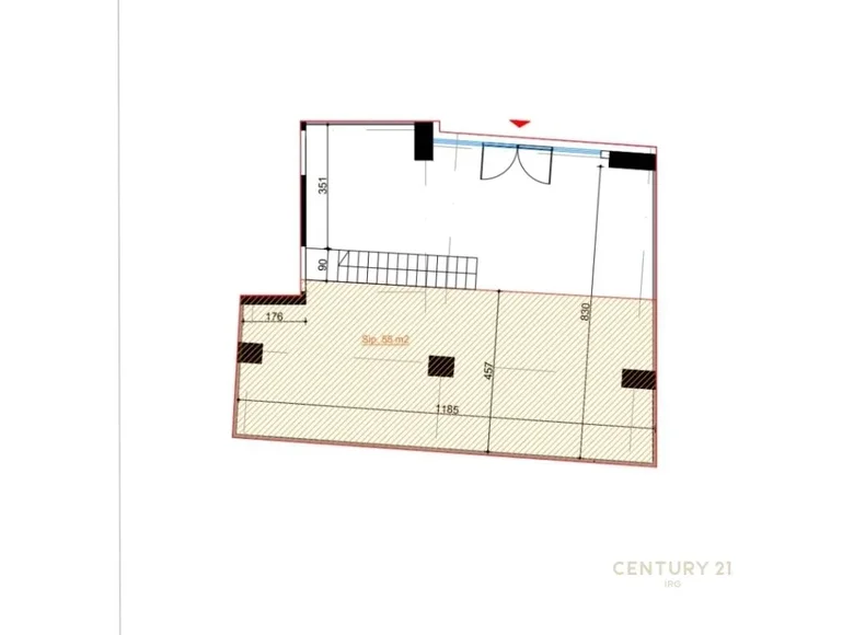 Коммерческое помещение 104 м² Тирана, Албания