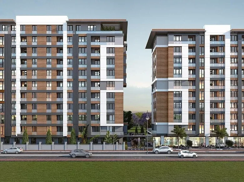 2 bedroom apartment 90 m² Kucukcekmece, Turkey