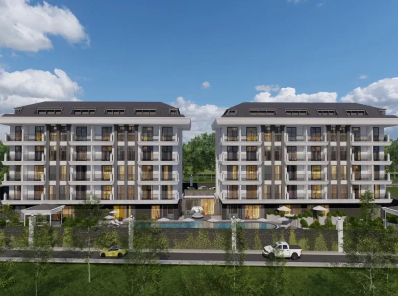 Mieszkanie 1 pokój 52 m² Muratpasa, Turcja