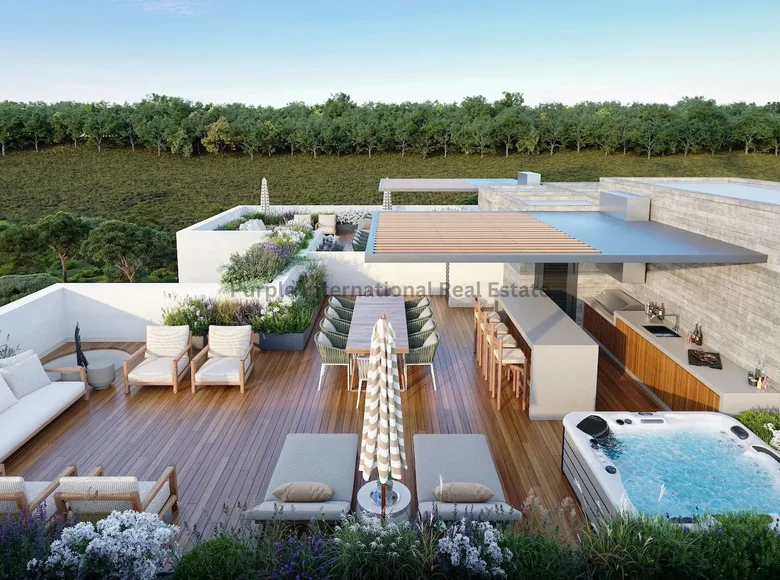 2 bedroom penthouse 80 m² Yeroskipou, Cyprus