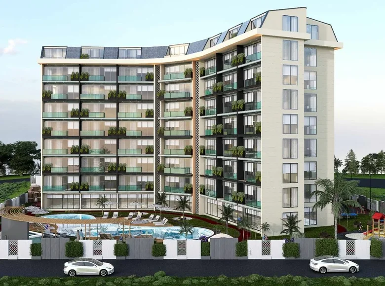 Apartamento 2 habitaciones 51 m² Gazipasa, Turquía