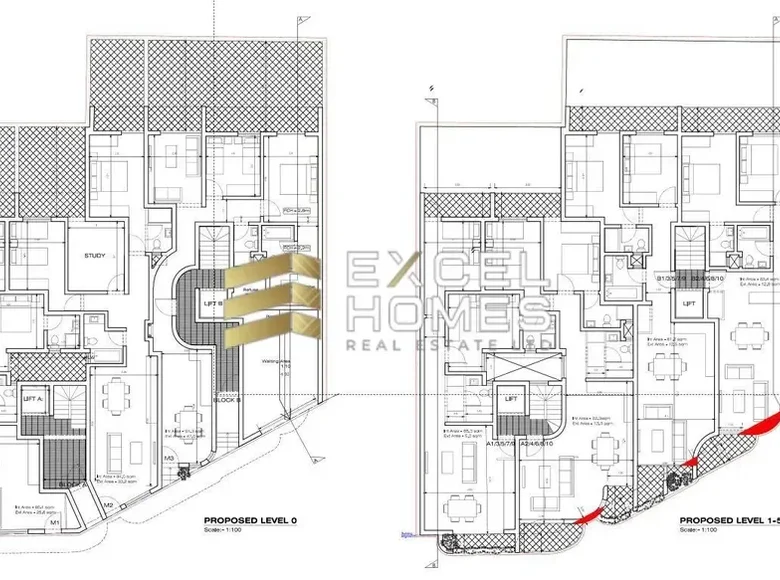 Appartement 2 chambres  Gzira, Malte