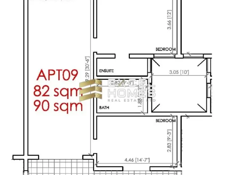 2 bedroom apartment  Birżebbuġa, Malta