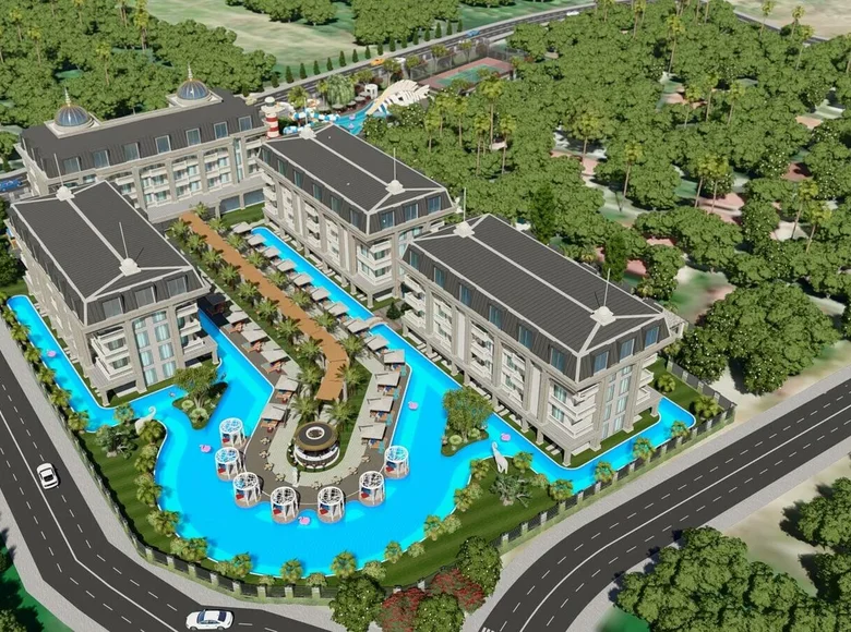 Mieszkanie 3 pokoi 107 m² Alanya, Turcja