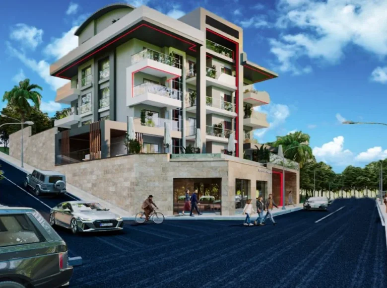 Mieszkanie 1 pokój 50 m² Muratpasa, Turcja