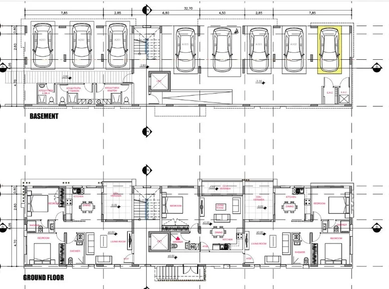 Квартира 1 спальня 57 м² Chloraka, Кипр