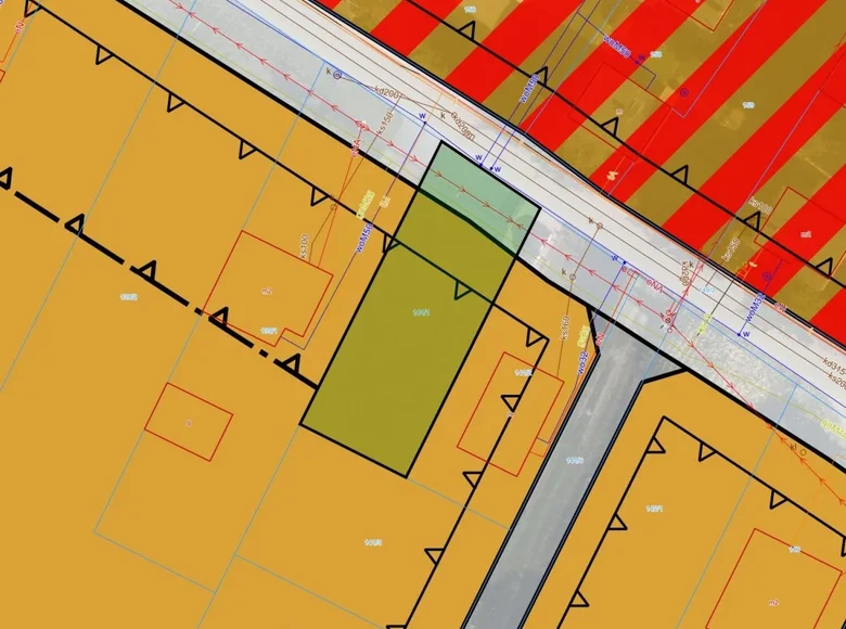Land 500 m² Komorniki, Poland