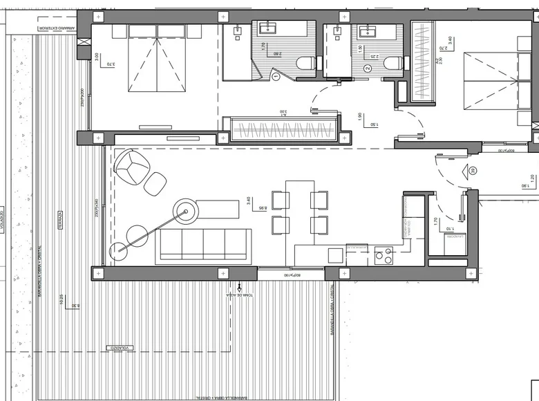 Apartamento 2 habitaciones 89 m² Benitachell, Španjolska
