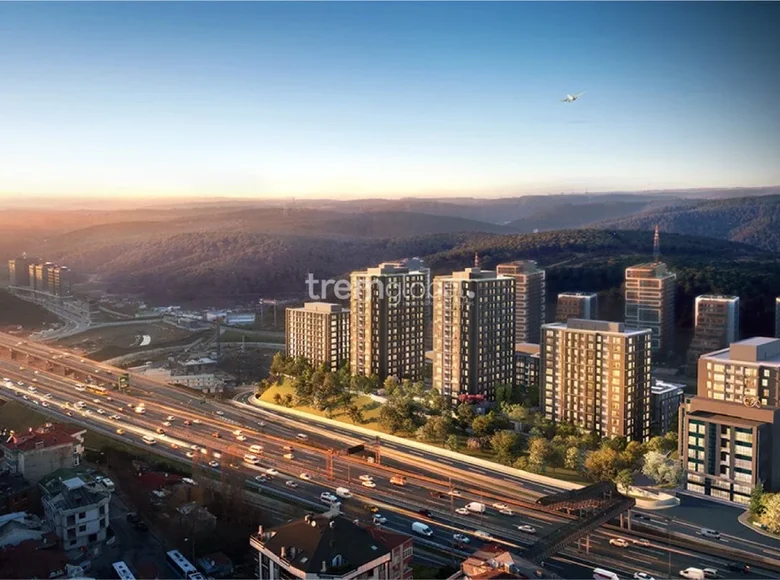 Apartamento 1 habitacion 64 m² Kagithane, Turquía