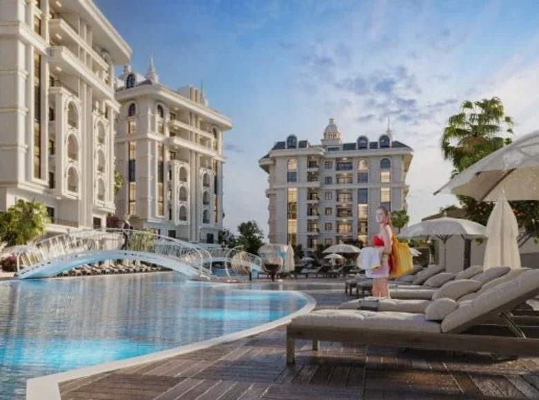 Mieszkanie 1 pokój 53 m² Oba, Turcja