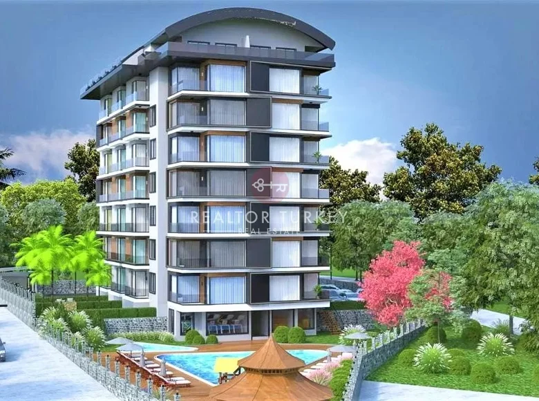 Appartement 1 chambre 63 m² Alanya, Turquie