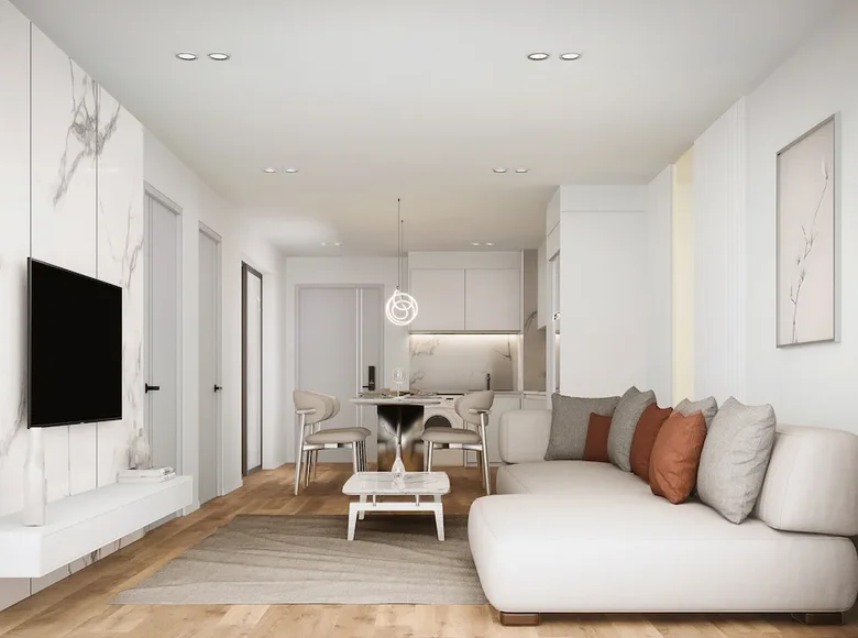 Mieszkanie 2 pokoi 58 m² Pattaya City, Tajlandia