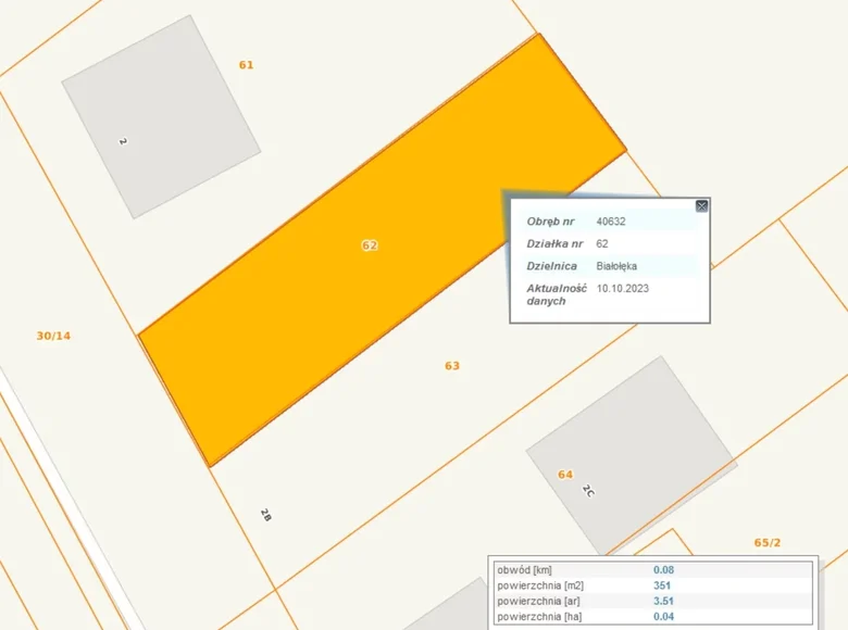 Parcelas 350 m² Varsovia, Polonia