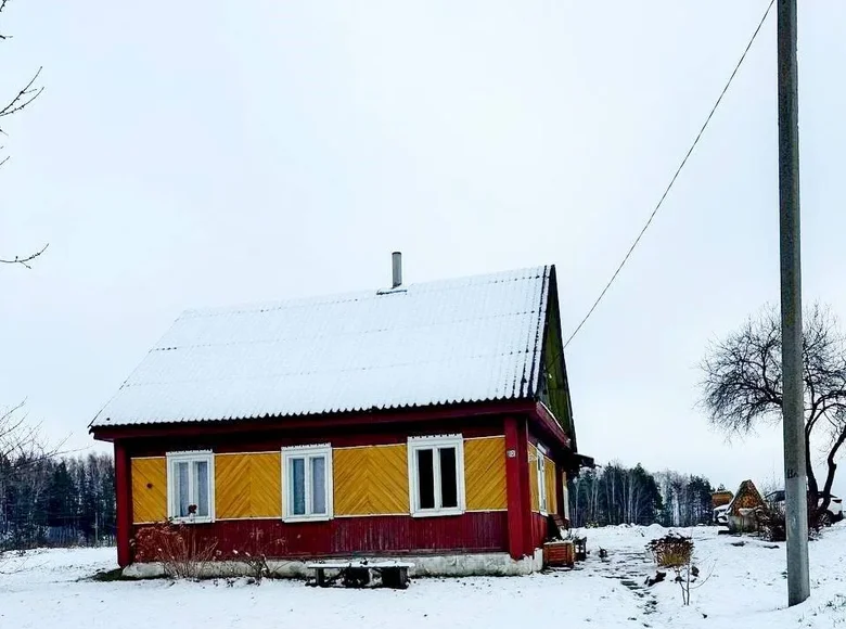 Casa 60 m² Visnieuski sielski Saviet, Belarús