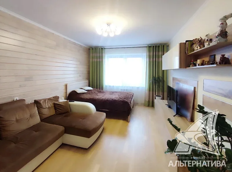 Appartement 1 chambre 42 m² Muchaviecki sielski Saviet, Bélarus