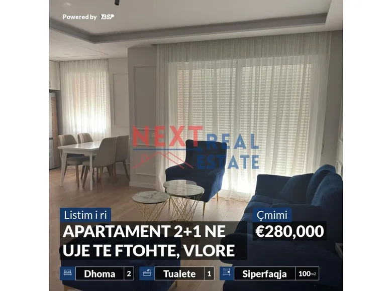 Apartamento 3 habitaciones 100 m² Bashkia Vlore, Albania