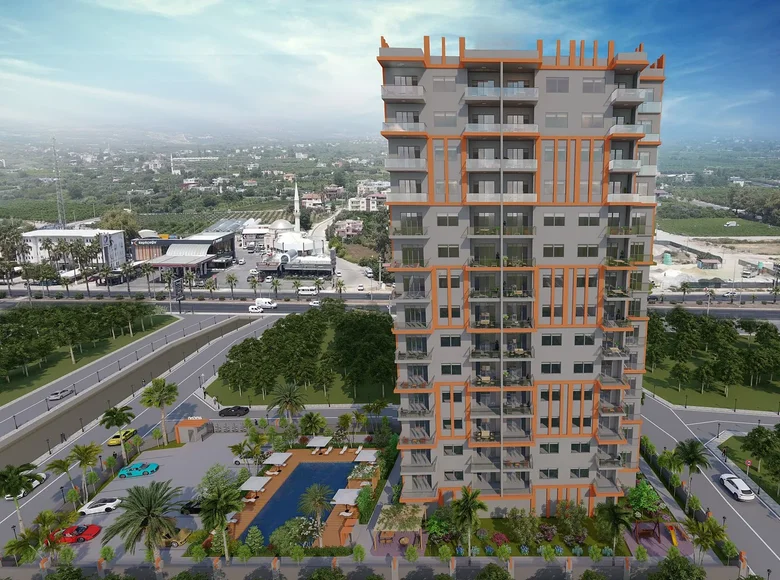 Appartement 2 chambres 73 m² Erdemli, Turquie