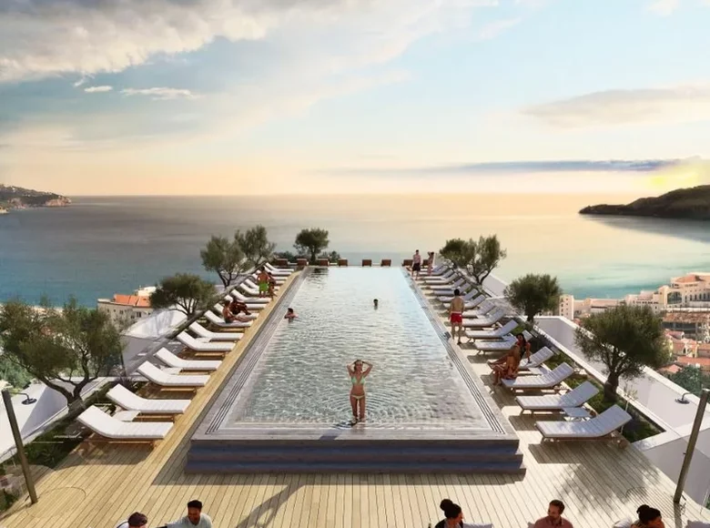 Wohnung 1 Schlafzimmer 53 m² Becici, Montenegro