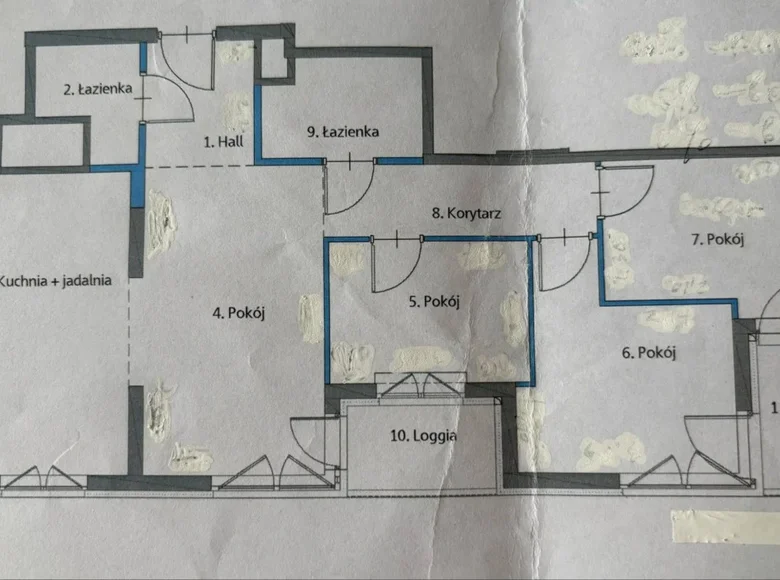 Квартира 4 комнаты 75 м² Варшава, Польша