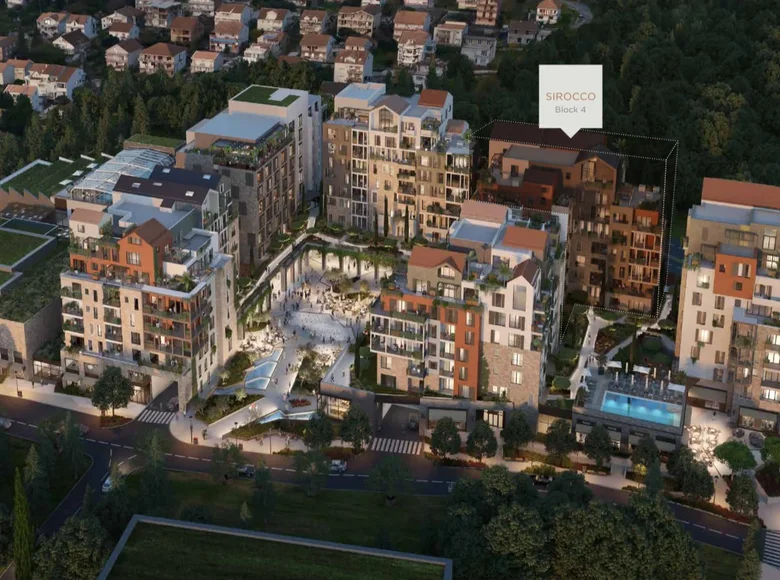 Appartement 3 chambres 115 m² Tivat, Monténégro