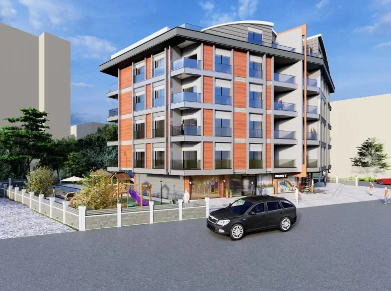 Mieszkanie 1 pokój 45 m² Konyaalti, Turcja