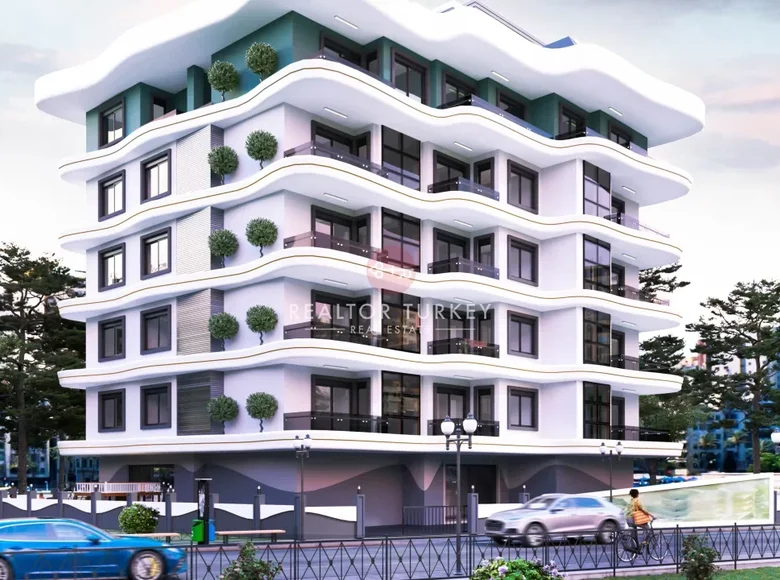 Квартира 1 комната 50 м² Махмутлар, Турция