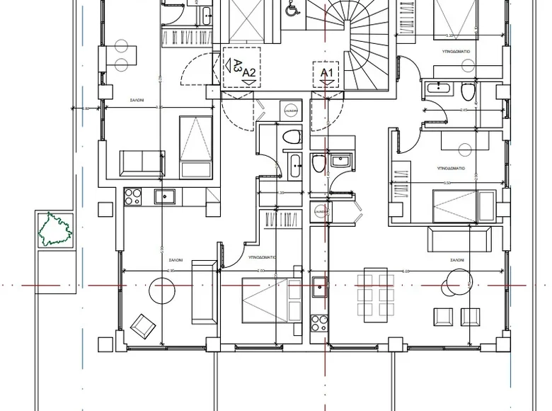 Appartement 3 chambres 90 m² Municipality of Thessaloniki, Grèce