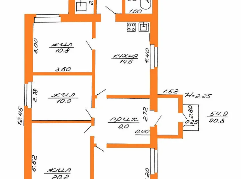 Maison 91 m² Bierazino, Bélarus