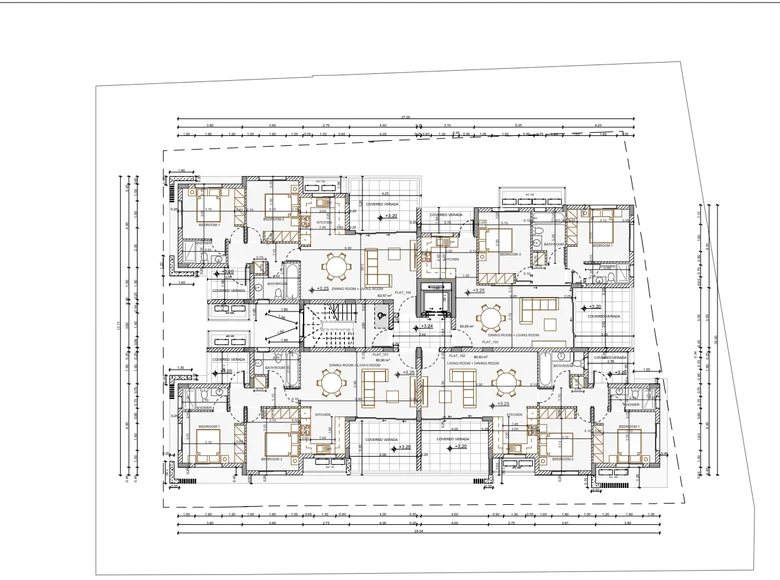 2 bedroom apartment 83 m² Larnaca, Cyprus