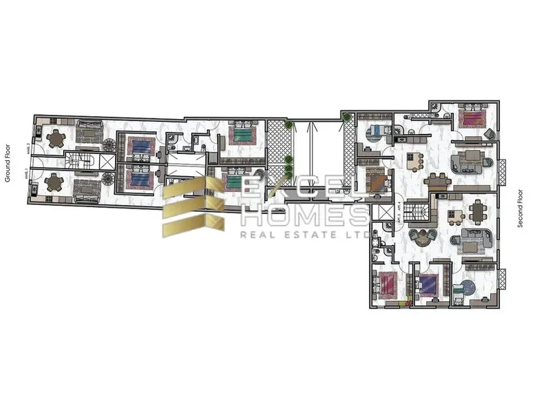 Mieszkanie 2 pokoi  Mgarr, Malta