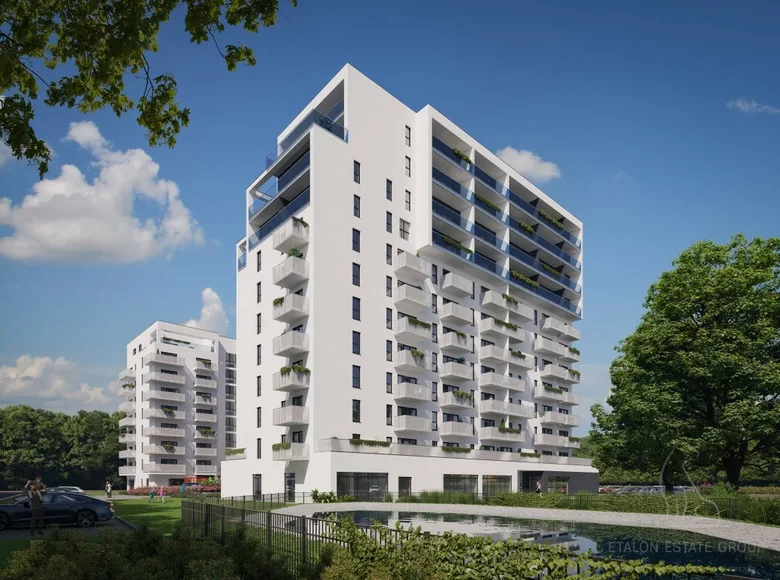 Квартира 2 комнаты 44 м² Познань, Польша