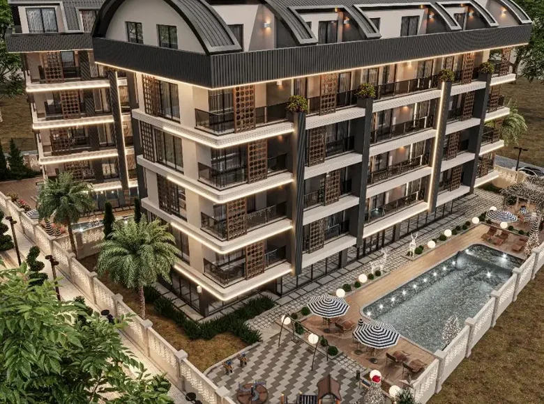 1 bedroom apartment  Oba, Turkey