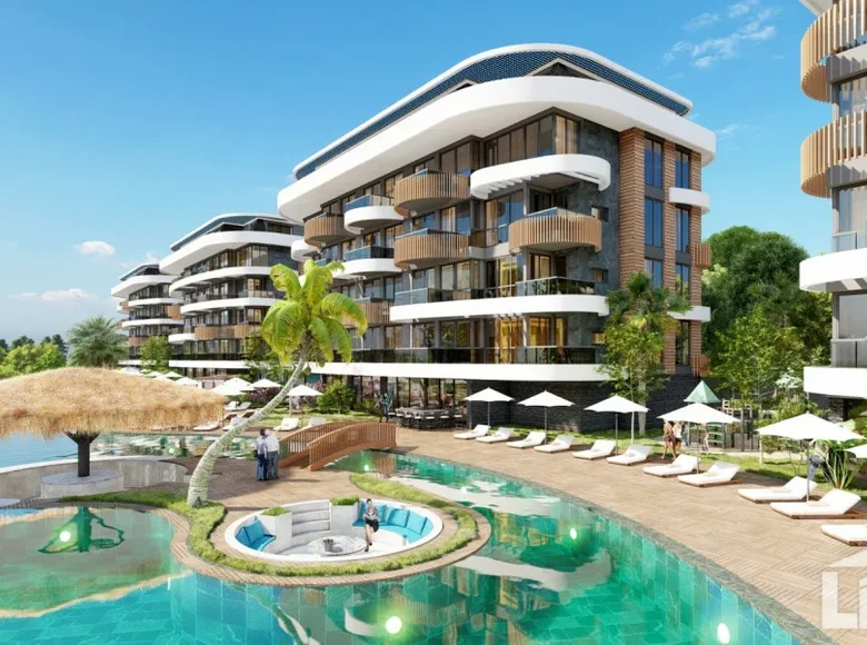 Bliźniak 4 pokoi 60 m² Alanya, Turcja