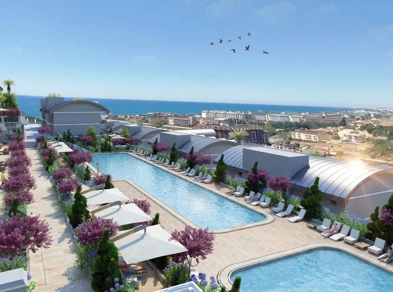 Wohnung 2 Schlafzimmer 110 m² Alanya, Türkei