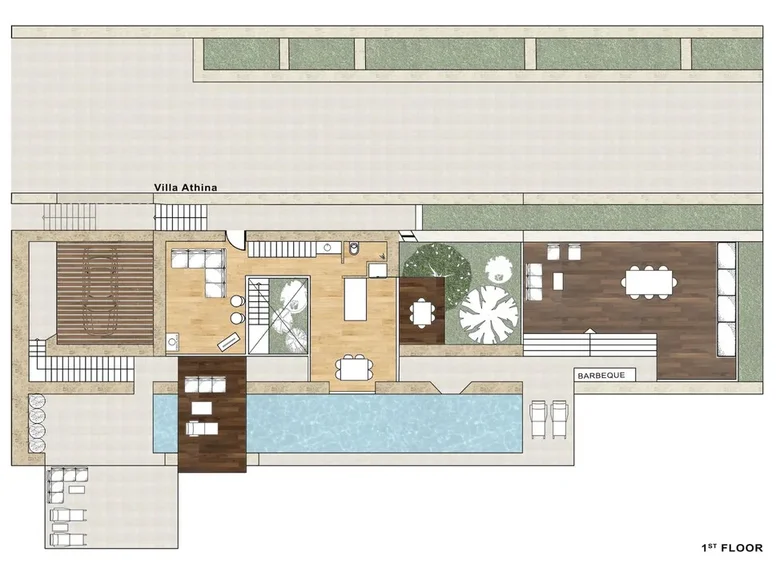 4-Schlafzimmer-Villa 140 m² Ravdoucha, Griechenland