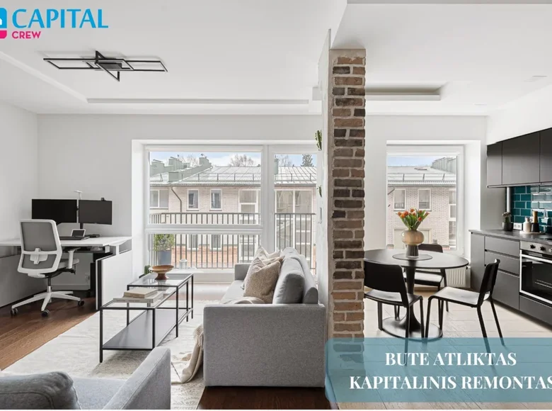 Apartamento 2 habitaciones 55 m² Vilna, Lituania