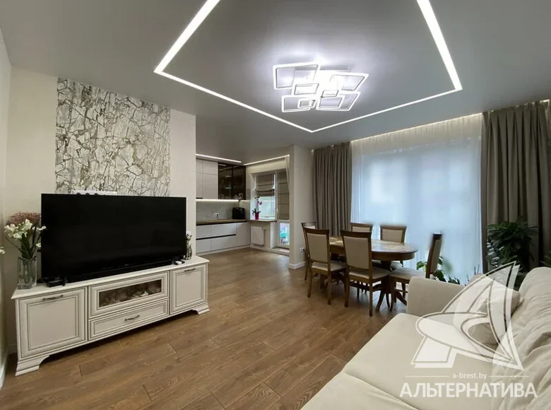 Appartement 3 chambres 84 m² Muchaviecki sielski Saviet, Bélarus