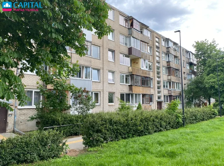 Квартира 1 комната 25 м² Вильнюс, Литва