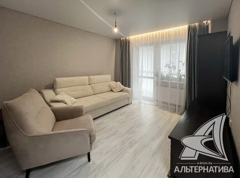 Wohnung 1 zimmer 53 m² Muchaviecki sielski Saviet, Belarus