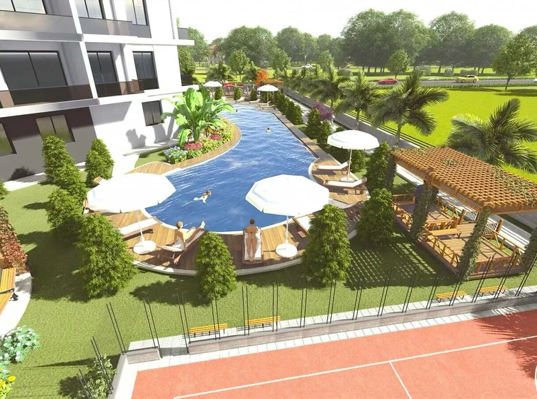 Apartamento 2 habitaciones 74 m² Erdemli, Turquía