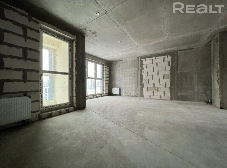 2 room apartment 43 m² in Minsk, Belarus