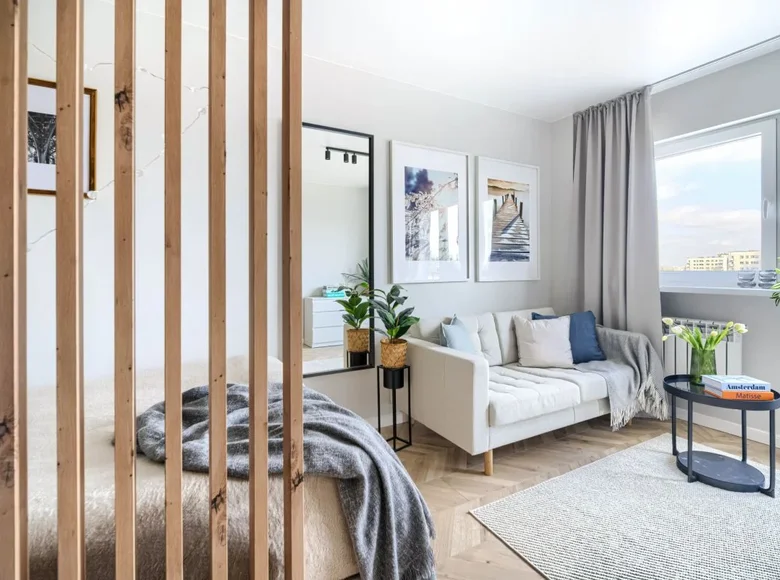 1 room apartment 25 m² Warsaw, Poland