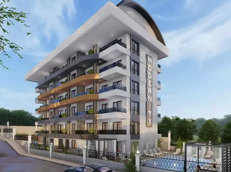 Wohnung 1 zimmer 43 m² Alanya, Türkei